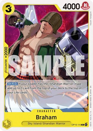 Braham (OP15-110) - [Adventure on Kami's Island]