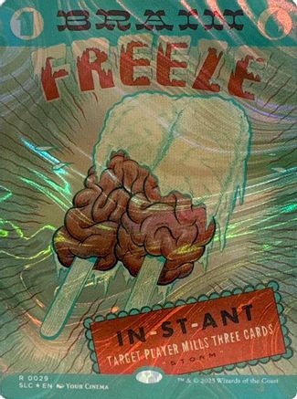 Brain Freeze (Halo Foil)  [Secret Lair Countdown Kit] Foil