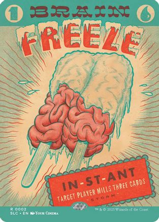 Brain Freeze  [Secret Lair Countdown Kit]