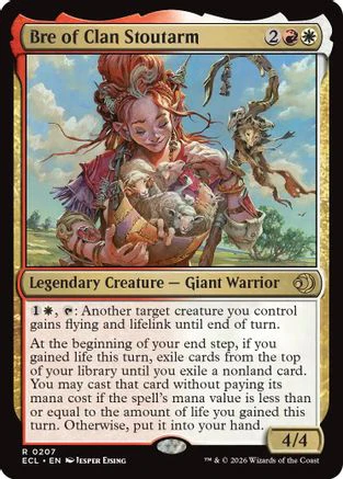 Bre of Clan Stoutarm  [Lorwyn Eclipsed] Foil