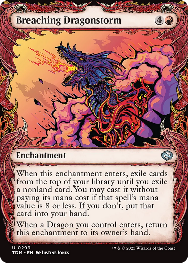 Breaching Dragonstorm (Showcase) [Tarkir: Dragonstorm]