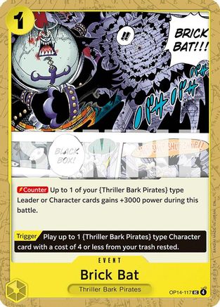 Brick Bat (OP14-117) - [The Azure Sea's Seven]