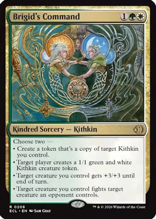 Brigid's Command  [Lorwyn Eclipsed] Foil