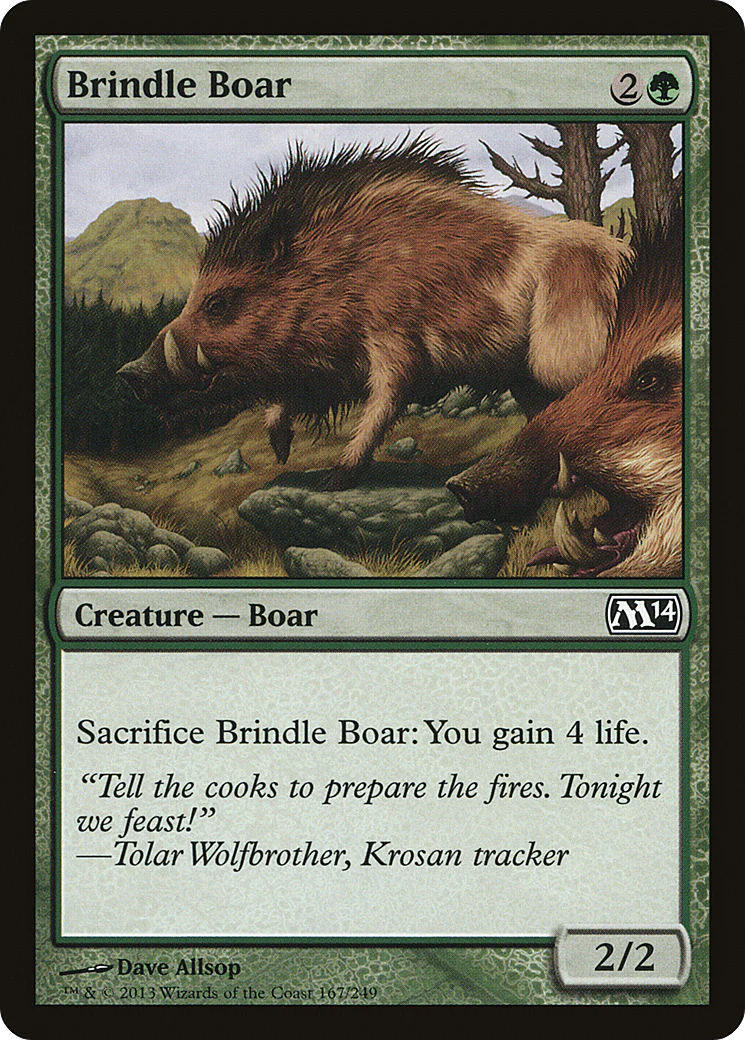 Brindle Boar  [Magic 2014]