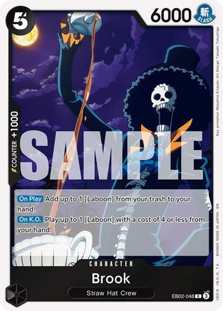 Brook (EB02-048) - [Extra Booster: Anime 25th Collection] Foil
