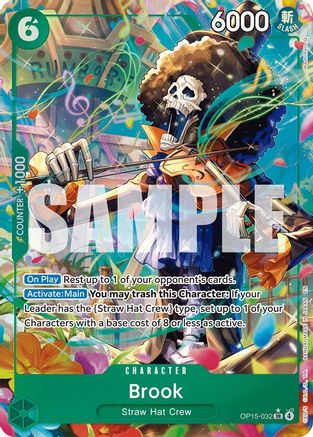Brook (OP15-032) (Alternate Art) (OP15-032) - [Adventure on Kami's Island] Foil