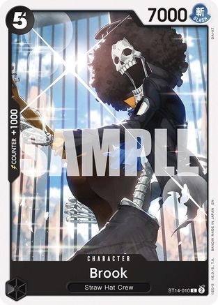 Brook (Reprint) (ST14-010) - [Starter Deck 26: PURPLE/BLACK Monkey.D.Luffy]