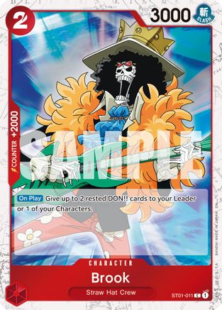 Brook - ST01-011 (Pirate Foil) (ST01-011) - [Premium Booster -The Best- Vol. 2] Foil