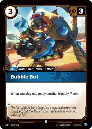 Bubble Bot (062/221) - Riftbound - [Spiritforged]