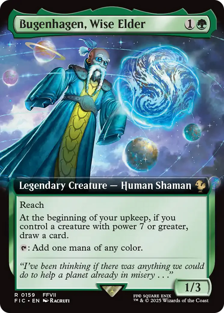 Bugenhagen, Wise Elder (Extended Art) [FINAL FANTASY Commander] Foil