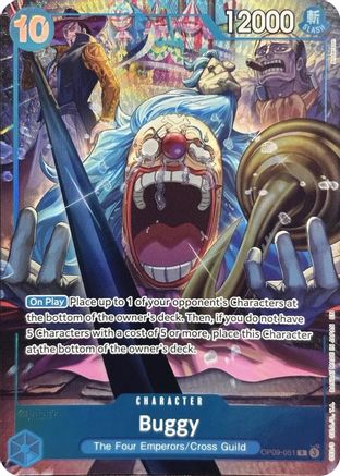 Buggy (051) (English Version 2nd Anniversary Set) (OP09-051) - [One Piece Promotion Cards] Foil