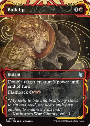 Bulk Up  [Secrets of Strixhaven: Mystical Archive] Foil