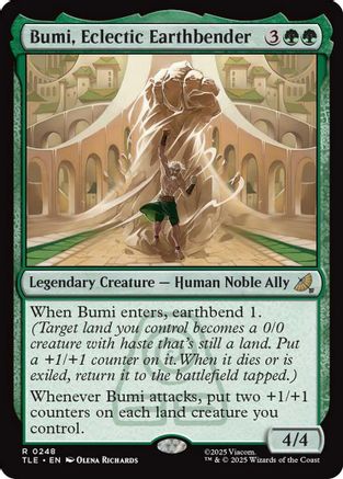 Bumi, Eclectic Earthbender  [Avatar: The Last Airbender: Eternal-Legal] Foil