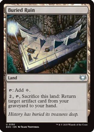Buried Ruin  [Commander: Edge of Eternities]