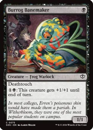 Burrog Banemaker  [Secrets of Strixhaven] Foil