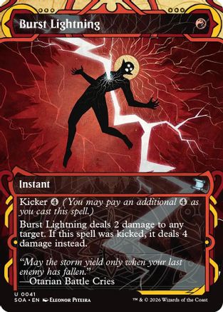 Burst Lightning  [Secrets of Strixhaven: Mystical Archive]