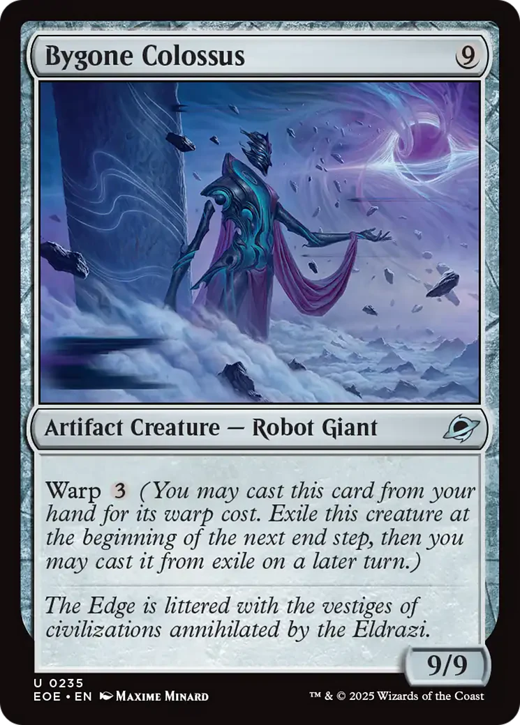 Bygone Colossus [Edge of Eternities] Foil