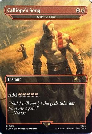 Calliope's Song - Seething Song  [Secret Lair Drop Series] Foil