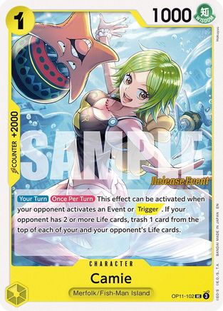 Camie (OP11-102) - [A Fist of Divine Speed Release Event Cards]