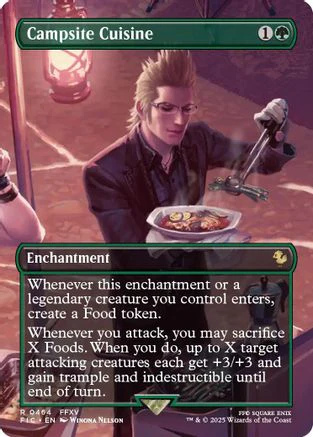 Campsite Cuisine (Borderless)  [Commander: FINAL FANTASY]