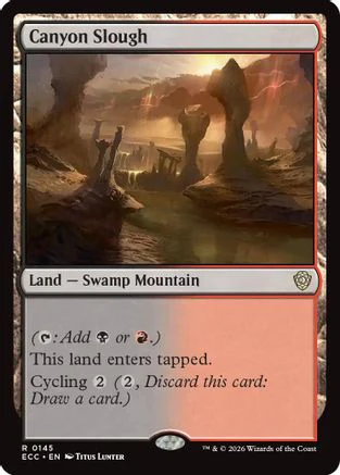 Canyon Slough  [Commander: Lorwyn Eclipsed]