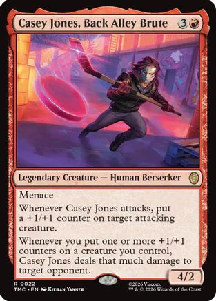 Casey Jones, Back Alley Brute  [Commander: Teenage Mutant Ninja Turtles]