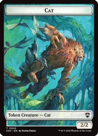 Cat // Inkling (0022) Double-Sided Token  [Commander: Secrets of Strixhaven]