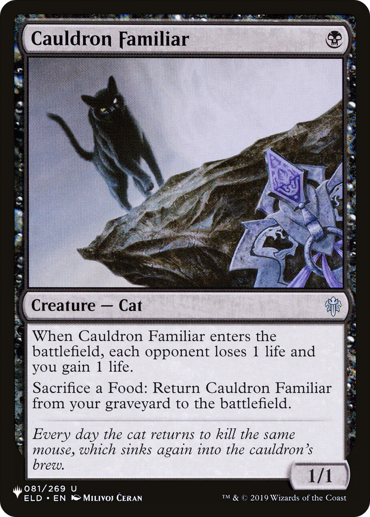 Cauldron Familiar [The List] Foil