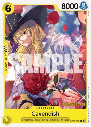 Cavendish (105) (OP10-105) - [Royal Blood Release Event Cards]