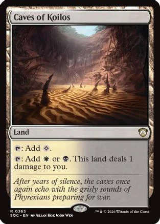 Caves of Koilos  [Commander: Secrets of Strixhaven]