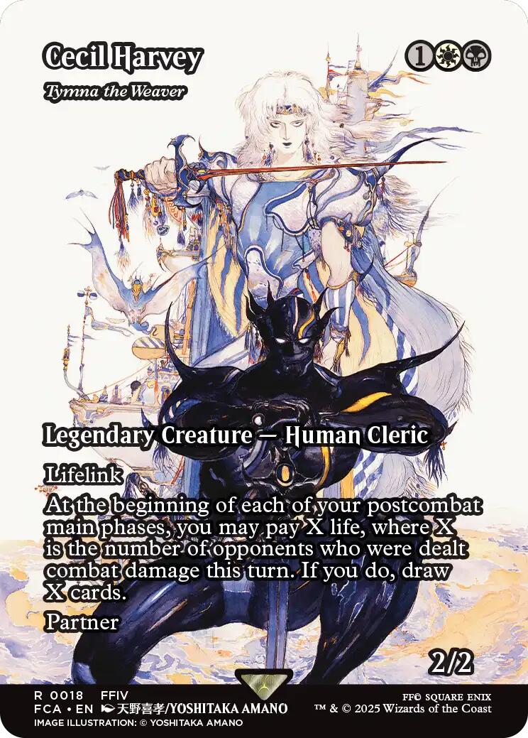 Cecil Harvey - Tymna the Weaver (Showcase) [FINAL FANTASY : Through the Ages] Foil