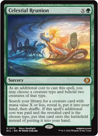 Celestial Reunion  [Lorwyn Eclipsed] Foil