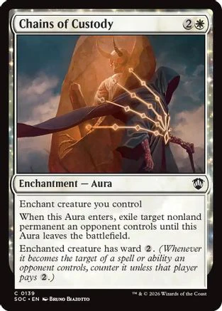 Chains of Custody  [Commander: Secrets of Strixhaven]