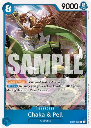 Chaka & Pell (EB04-023) - [The Azure Sea's Seven] Foil