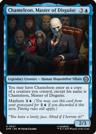 Chameleon, Master of Disguise  [Marvel's Spider-Man]