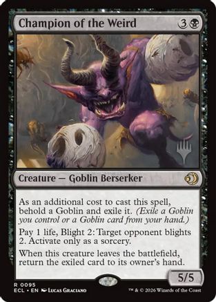 Champion of the Weird  [Promo Pack: Lorwyn Eclipsed]