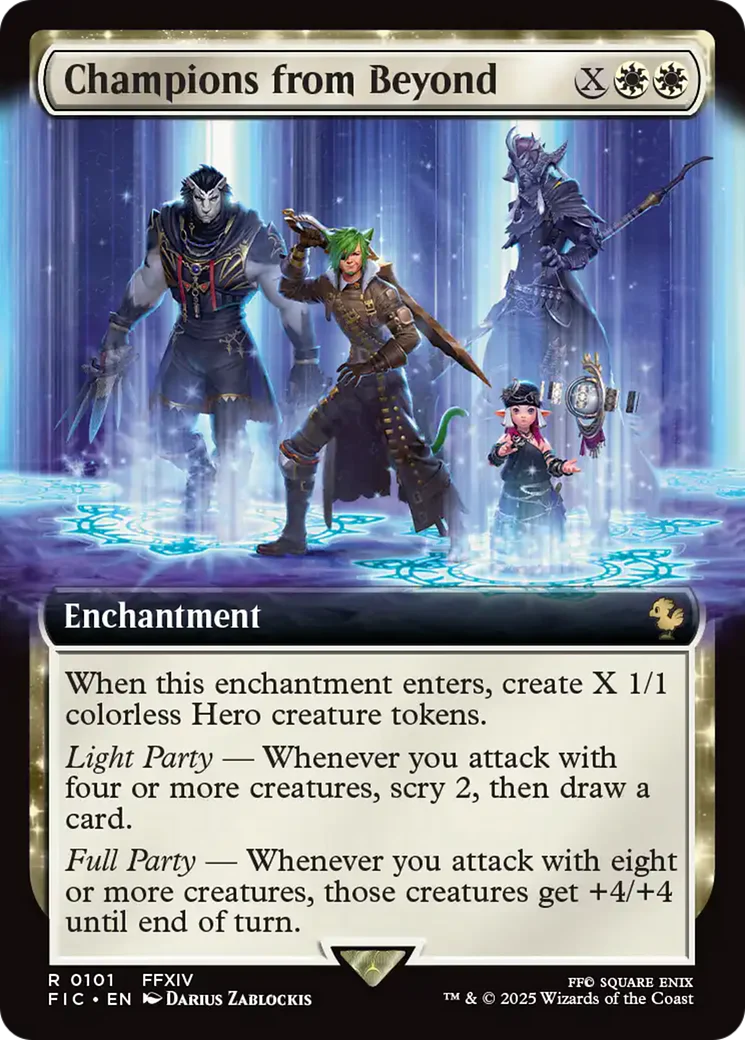 Champions from Beyond (Extended Art) [FINAL FANTASY Commander] Foil