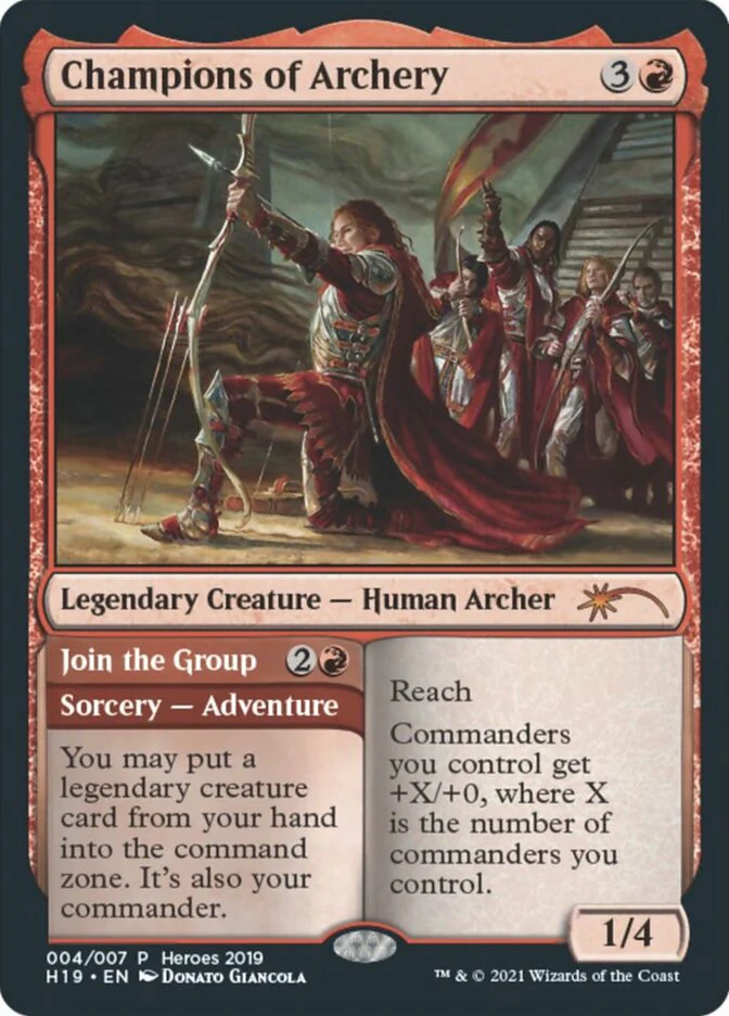 Champions of Archery // Join the Group [Heroes of the Realm 2019] Foil