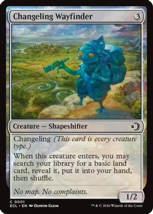 Changeling Wayfinder  [Lorwyn Eclipsed] Foil