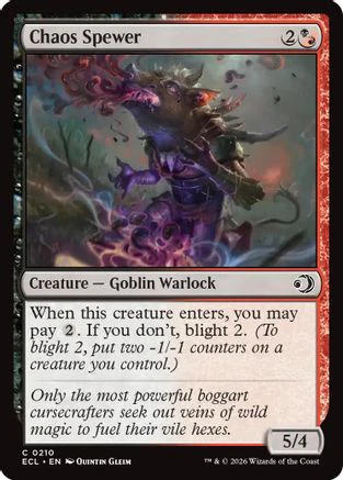 Chaos Spewer  [Lorwyn Eclipsed]