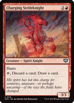 Charging Strikeknight  [Secrets of Strixhaven]