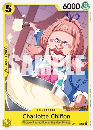 Charlotte Chiffon (OP11-105) - [A Fist of Divine Speed Release Event Cards]