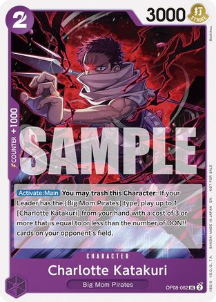 Charlotte Katakuri (Tournament Pack 2025 Vol. 3) (OP08-062) - [One Piece Promotion Cards]