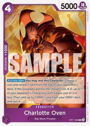 Charlotte Oven (OP11-066) - [A Fist of Divine Speed] Foil