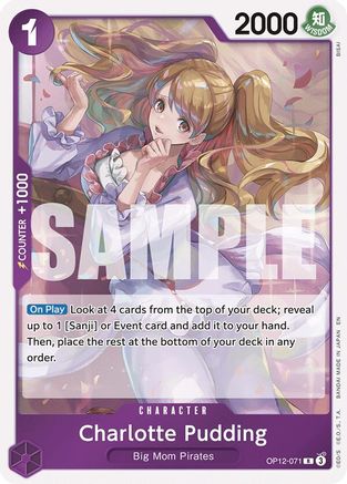 Charlotte Pudding (OP12-071) - [Legacy of the Master] Foil