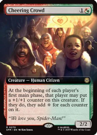 Cheering Crowd (Extended Art)  [Marvel's Spider-Man]