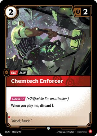 Chemtech Enforcer (003/298) - Riftbound - [Origins]