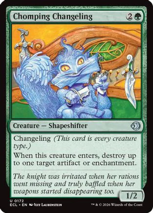 Chomping Changeling  [Lorwyn Eclipsed]