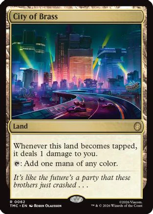 City of Brass  [Commander: Teenage Mutant Ninja Turtles] Foil