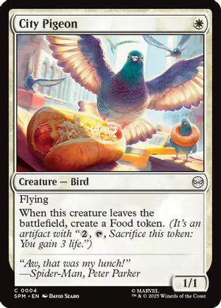 City Pigeon  [Marvel's Spider-Man]